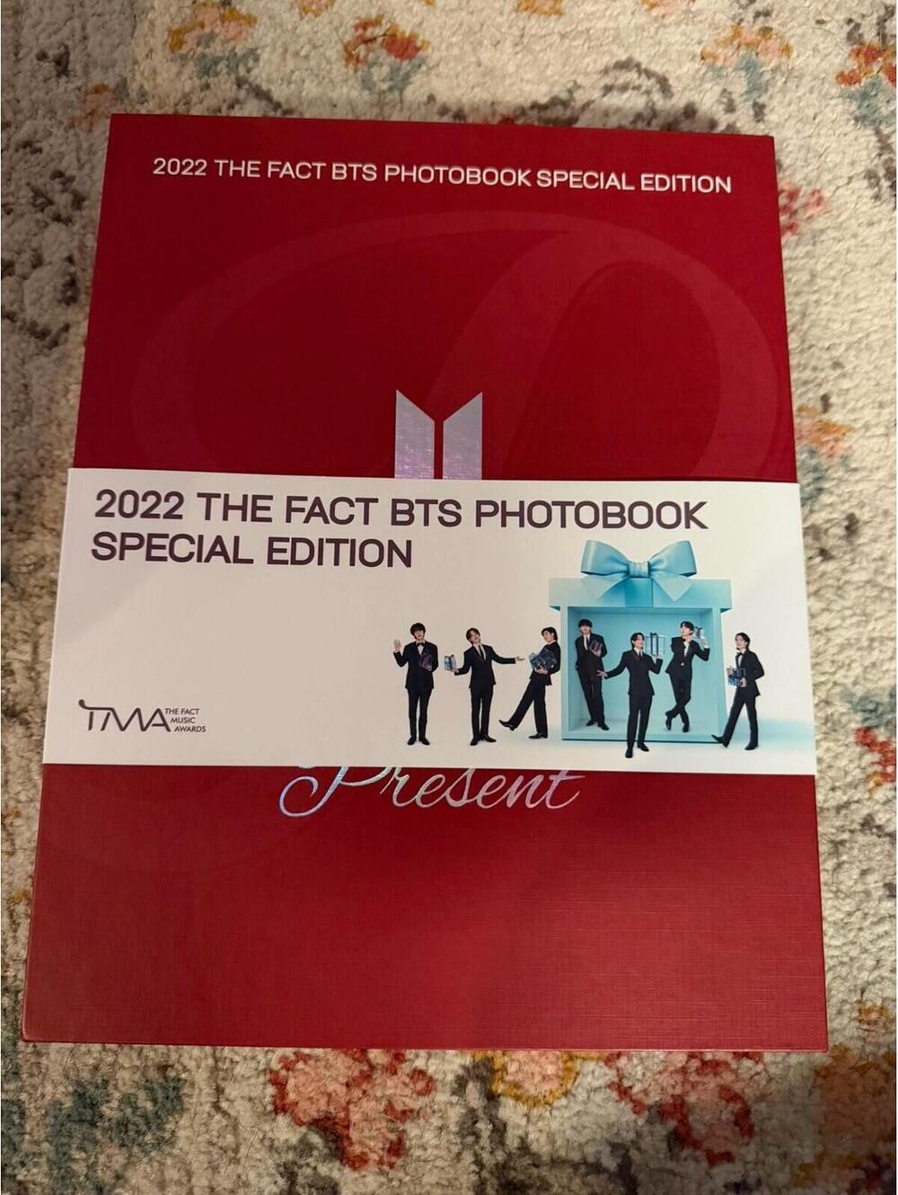 THE FACT BTS PHOTOBOOK SPECIAL EDITION MEDIABOY 2022 Limited Japan New